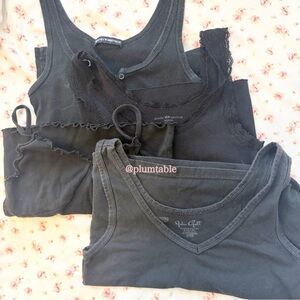 Brandy Melville Black Tank Top